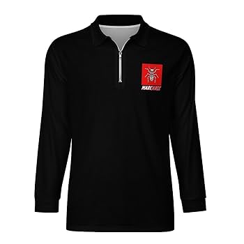 Amazon.co.jp: マルク・マルケス 長袖 ポロシャツ メンズ 軽量